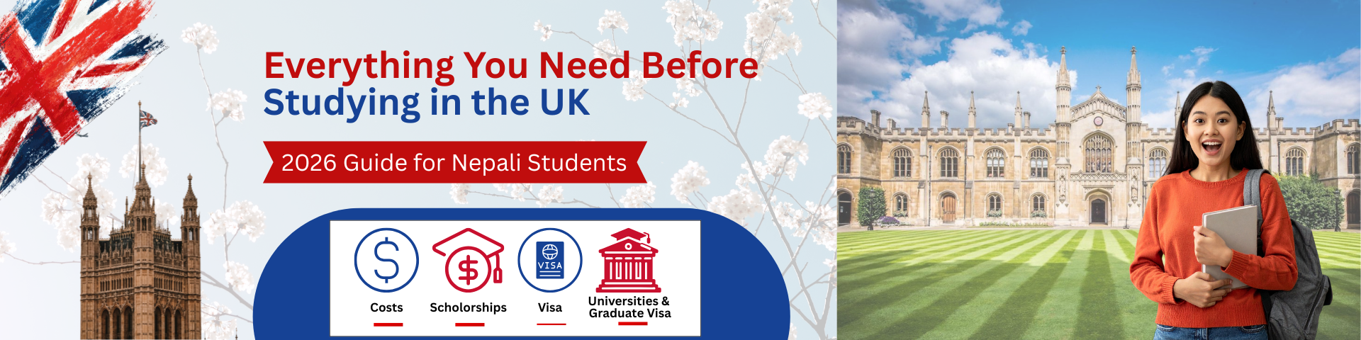 Students studying abroad